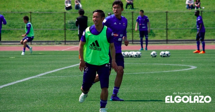 全体練習に合流した横浜FM・喜田拓也、「サッカーをしたい。勝ちたい。それだけ」