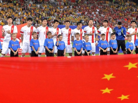 中国が成長戦略を発表　「２０５０年までに世界サッカーの超大国に」