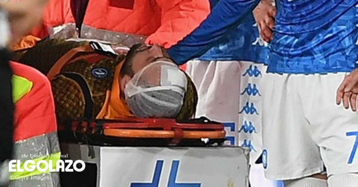 コロンビア代表GKオスピナが試合中に緊急搬送…頭部接触で一時意識失う