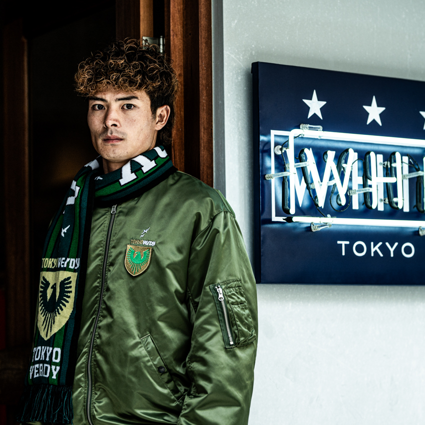 東京Vがストリートブランドとのコラボアイテムを発売。コンセプトは“For the supporters. For the team.”
