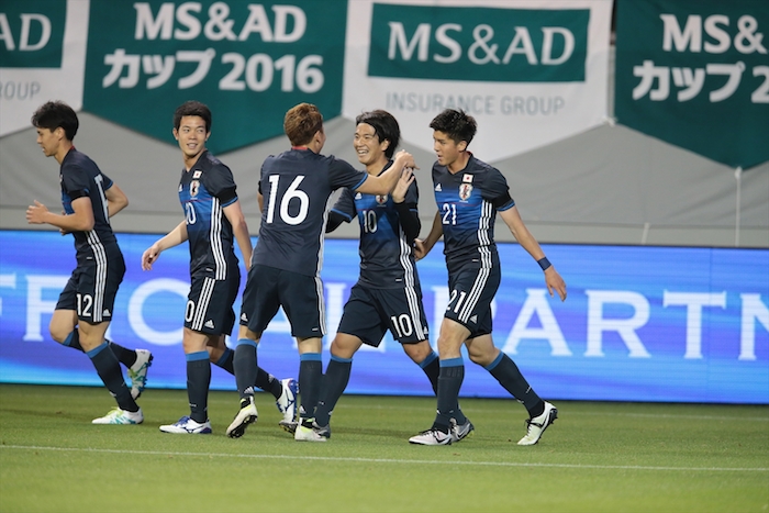 U-23日本代表が3-0で勝利。矢島慎也が2得点でリオ行きへ猛烈アピール