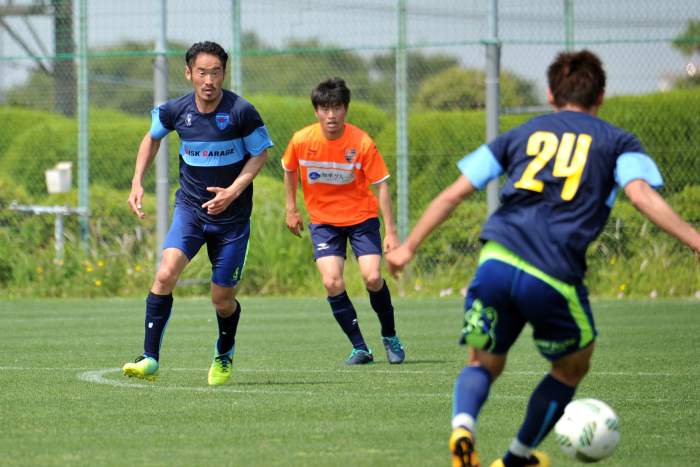 横浜FCが練習試合で長野に逆転勝ち。前線の選手がそれぞれアピール