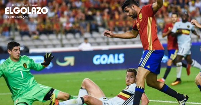 スペイン、新体制白星発進　モラタ負傷交代も強敵ベルギー相手に２-０／国際親善試合