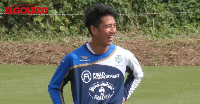 長期離脱から復帰してチームに部分合流中の湘南・菊地俊介、「このチームで長くシーズンを戦いたい」