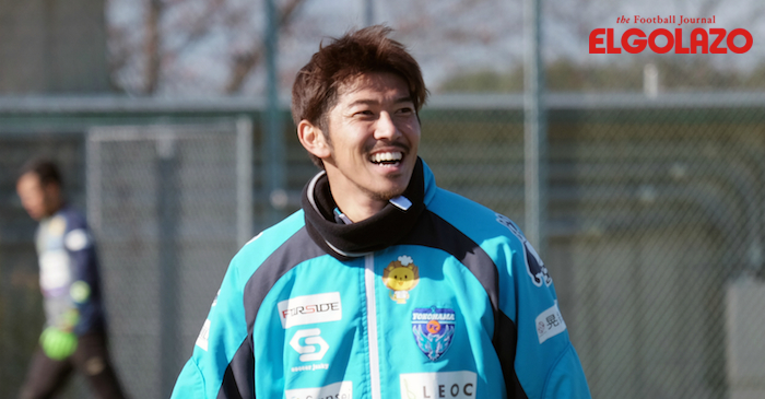 横浜FC退団が決まった市村篤司。「次のチームでしっかり戦力になれるように精進したい」