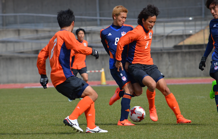 新潟が愛媛、富山との練習試合を実施。小泉慶は有言実行のゴール