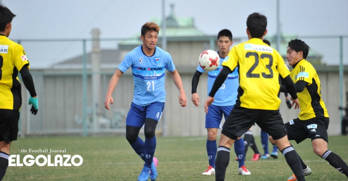 横浜FCと松本が練習試合を実施。松本が前日の開幕戦の雪辱を果たす