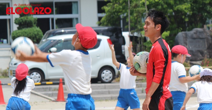 “サッカーの楽しさ”を広める伝道師として。京都の選手が各地の小学校を訪問