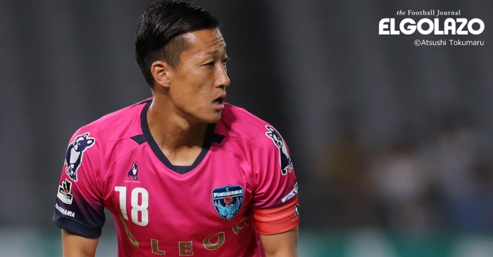 横浜FCの南雄太、約4カ月ぶりのベンチ入り。負傷を乗り越え、チームとともに昇格へまい進