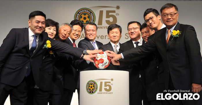 東アジアサッカー連盟（EAFF）設立15周年記念シンポジウムが開催。「東アジアからW杯優勝国を出す」ことを宣言